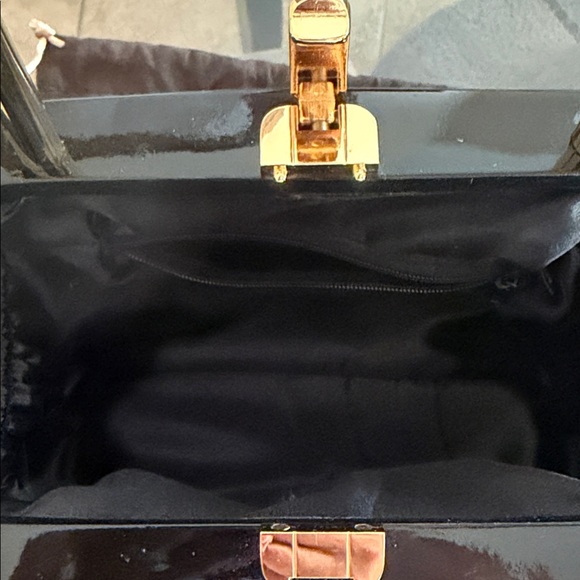 Timmy Woods Black and Gold Small Bag - Picture 9 of 9